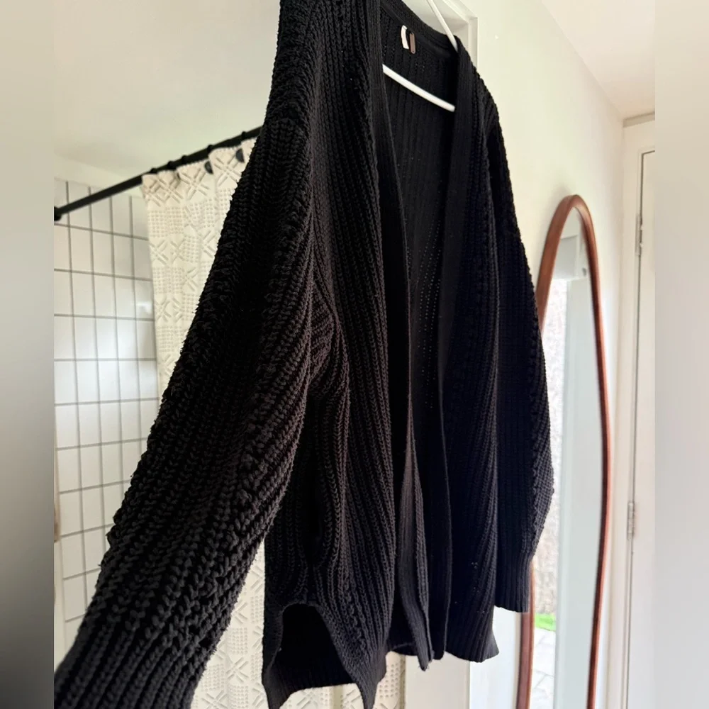 Free People Black Knit Sweater - Picture 2 of 4